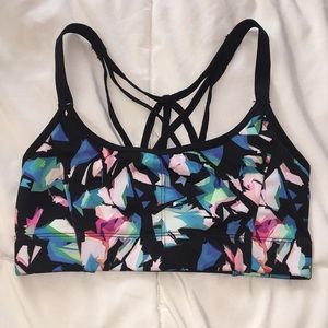 Colorful champion sports bra